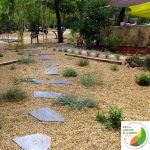 Création d'un jardin sec minéral près de Montpellier