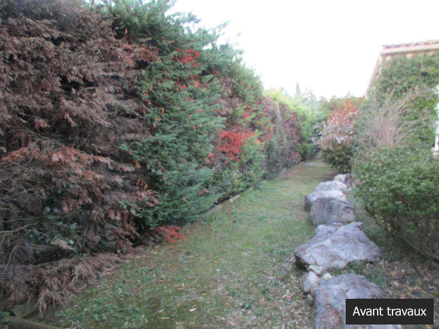État des lieux jardin sec