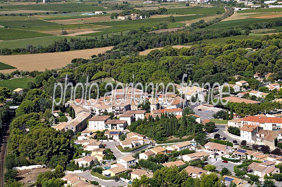 Saint-aunès village montpellier Village de Saint-Aunès près de Montpellier. Paysagiste saint aunès
