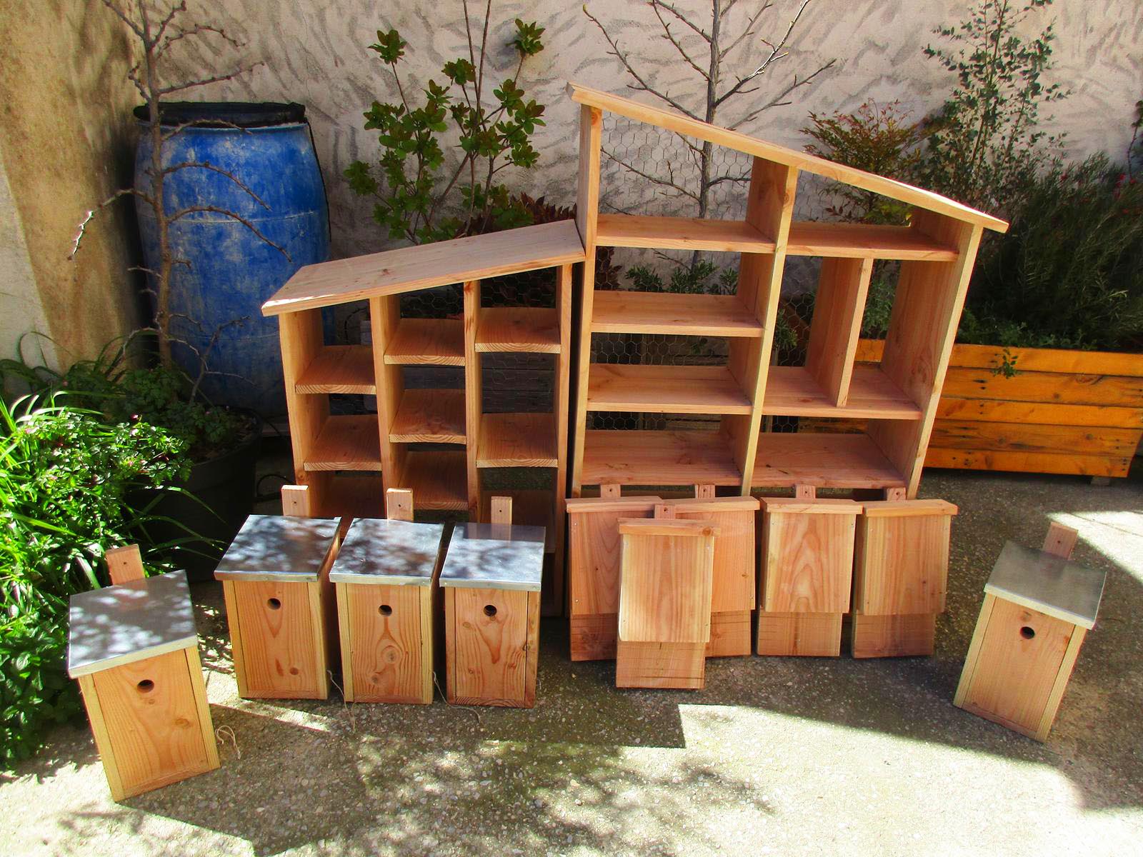 Nichoir jardin chauve-souris faune jardin