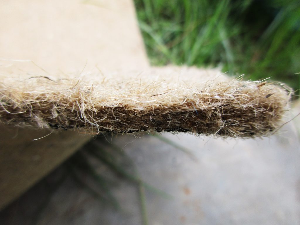 macro toile jute sisal paillage écologique massif